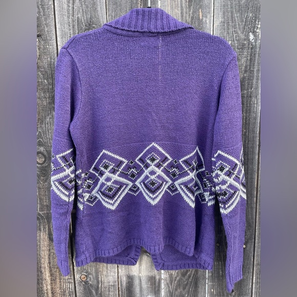BFA Classics Women’s Purple Single Button Cardigan
Size M - Picture 5 of 6